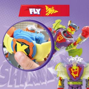 Figurka Magic Box super zings things superbot fury storm + kid fury 4