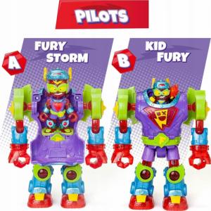 Figurka Magic Box super zings things superbot fury storm + kid fury 5
