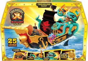 Figurka Mattel treasure x ship statek piracki ze skarbem 41579 1