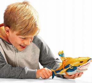 Figurka Moose Toys treasure x s5 rekin sunken gold shark skarb 16 lvl 2