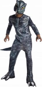 Mattel jurassic world 5-7 kostium maska velociraptor 1