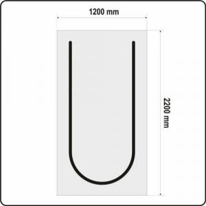 Folia malarska Yato YATO OSŁONA PRZECIWPYŁOWA TYP U 2