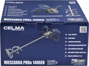 Mieszarka Celma Mieszadło elektryczne CELMA Professional PRDa 140GEO 1200W 2biegi 9