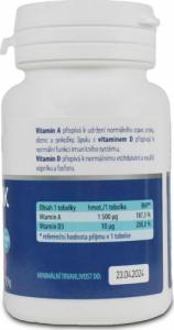 Allnature Witamina A + D3 na dobry wzrok, zdrowe oczy 2