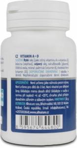 Allnature Witamina A + D3 na dobry wzrok, zdrowe oczy 3