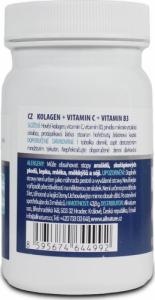 Allnature Kolagen + witamina C + witamina B3 zdrowe stawy skóra włosy 3