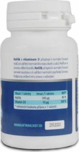 Allnature Magnez 300 mg + witamina D3 30 tabletek 2