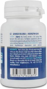 Allnature Miłorząb japoński + Koenzym Q10 Lepsza pamięć 3