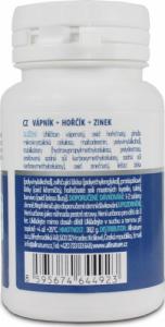 Allnature Zestaw minerałów Wapń + Magnez + Cynk 30 tabletek 3