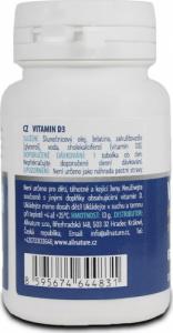 Allnature Witamina D3 2000 IU odporność, kości 60 kapsułek 3