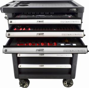 Wózek narzędziowy AWTools 6 szuflad z wyposażeniem (AW15100) 3