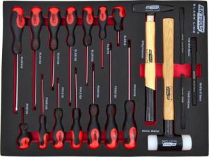 Wózek narzędziowy AWTools 6 szuflad z wyposażeniem (AW15100) 5