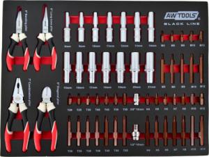 Wózek narzędziowy AWTools 6 szuflad z wyposażeniem (AW15100) 6