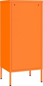 vidaXL vidaXL Szafka, pomarańczowa, 42,5x35x101,5 cm, stalowa 5