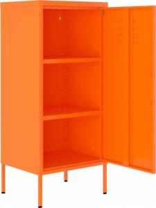 vidaXL vidaXL Szafka, pomarańczowa, 42,5x35x101,5 cm, stalowa 6