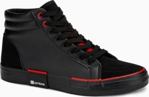 Ombre Buty męskie sneakersy - czarne T376 44 1