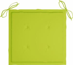 vidaXL vidaXL Krzesła ogrodowe z poduszkami, 2 szt., drewno akacjowe i stal 9