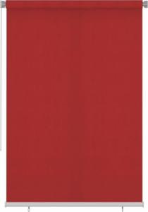 vidaXL vidaXL Roleta zewnętrzna, 160x230 cm, czerwona, HDPE 1