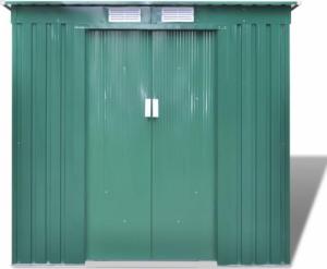 vidaXL Metalowa komórka ogrodowa 5,6 m3 4