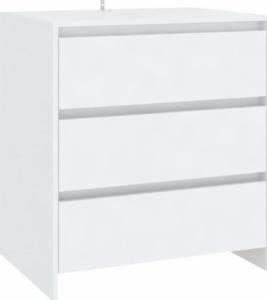 vidaXL 2-cz. szafka boczna, biała, materiał drewnopochodny 5