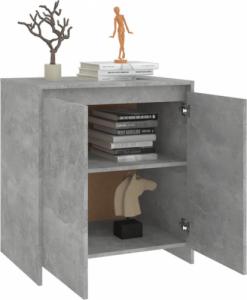 vidaXL Szafka, szarość betonu, 70 x 40 x 73,5 cm, płyta wiórowa 5