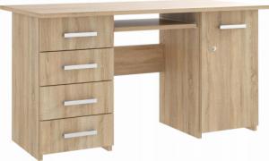 Biurko MartigoPlus Mirek Dąb Sonoma 138 cm x 65 cm 4