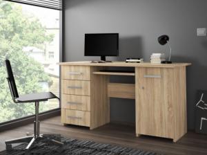 Biurko MartigoPlus Mirek Dąb Sonoma 138 cm x 65 cm 6