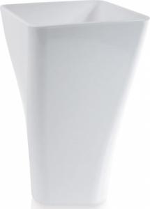 Garden Plast Doniczka osłonka na storczyk - 12x20 cm - biała 1