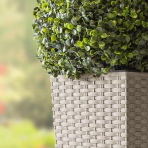 Prosperplast Doniczka rattan Rato Square 17x 17 x 32 - Mocca Prosper Plast 4