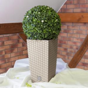 Prosperplast Doniczka rattan Rato Square 17x 17 x 32 - Mocca Prosper Plast 5
