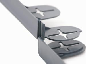 Garden Plast OBRZEŻE trawnikowe PALISGARDEN 3m ANTRACYT 5