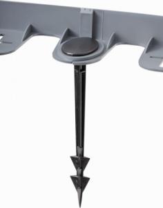 Garden Plast OBRZEŻE trawnikowe PALISGARDEN 3m ANTRACYT 7