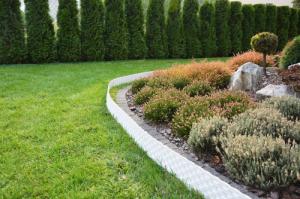 Garden Plast PALISADA obrzeże ogrodowe zielone 80 cm RATTAN PALISADE 13