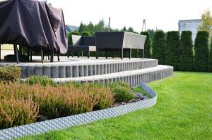 Garden Plast PALISADA obrzeże ogrodowe zielone 80 cm RATTAN PALISADE 16