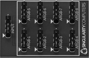Singularity Hub ARGB-Node 2x4  (SC-ARGB-N-2x4) 3