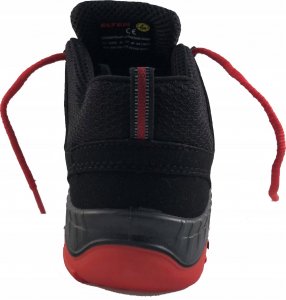 Elten Batai ELTEN Maddox Black Red Low ESD S3 SRC, juodi/raudoni 42 12