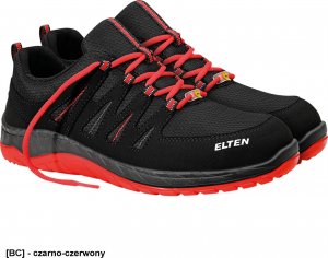Elten Batai ELTEN Maddox Black Red Low ESD S3 SRC, juodi/raudoni 43 2