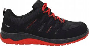 Elten Batai ELTEN Maddox Black Red Low ESD S3 SRC, juodi/raudoni 44 10