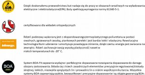 Elten Batai ELTEN Maddox Boa Low ESD S3 SRC, juodi/raudoni 41 13