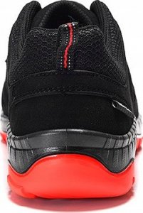 Elten Batai ELTEN Maddox Boa Low ESD S3 SRC, juodi/raudoni 41 4