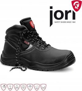 Elten Batai ELTEN Jori Basic Mid S3 SRC, juodi 45 10