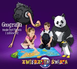 Dumel Interaktywna Mapa Świata Zwierzęta 2