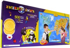 Dumel Interaktywna Mapa Świata Zwierzęta 4