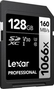Karta Lexar Professional 1066x (2 szt.) SDXC 128 GB Class 10 UHS-I/U3 V30 (LSD1066128G-B2NNG) 3