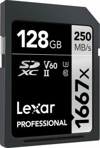 Karta Lexar Professional 1667x (2 szt.) SDXC 128 GB Class 10 UHS-II/U3 V60 (LSD1667128G-B2NNG) 3