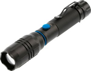 Latarka GTV Latarka LED z wbudowanym akumulatorem 1800mAh, 8W, 800lm, 6400K, IP20, czarna 2