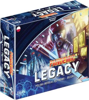 Lacerta Gra planszowa Pandemic Legacy: Sezon 1 (edycja niebieska) 1