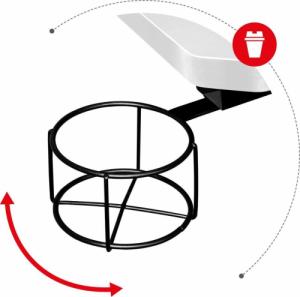 Biurko Huzaro Hero 7.0 Białe 154 cmx117 cm 7