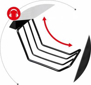 Biurko Huzaro Hero 7.0 Białe 154 cmx117 cm 9