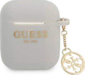 Guess Etui ochronne Silicone Charm 4G Collection do AirPods szare 1